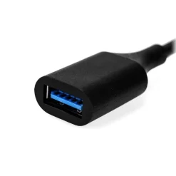 CONNETTORE ADATTATORE CONVERTITORE DA USB-C TIPO C TYPE-C MASCHIO A USB FEMMINA