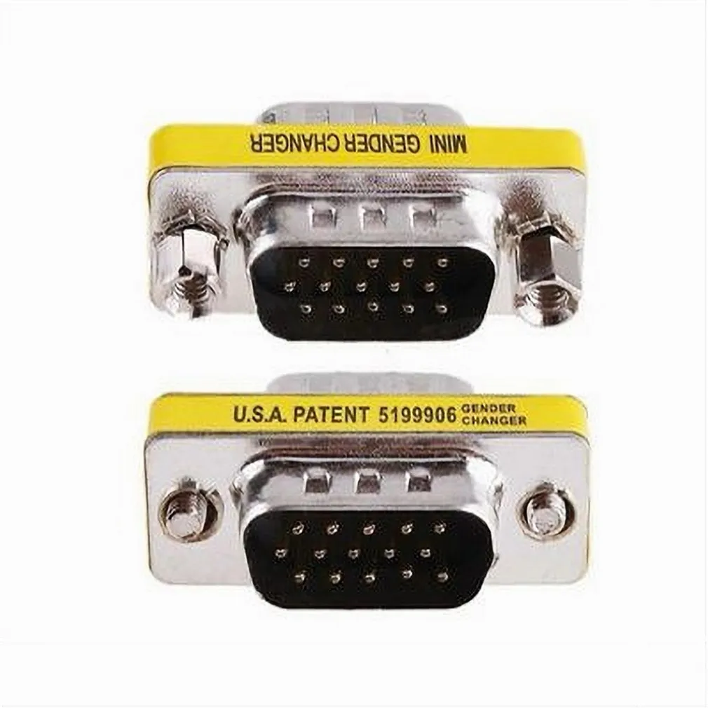 CONNETTORE ADATTATORE CONVERTITORE ACCOPPIATORE VGA MASCHIO-MASCHIO VIDEO C-059