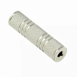 CONNETTORE AUX 3.5MM ADATTATORE FEMMINA/FEMMINA STEREO AUDIO ACCOPPIATORE C-035