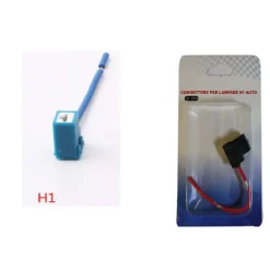 CONNETTORE CAVO RICAMBIO LAMPADA ATTACCO H1 CABLAGGIO AUTO MOTO PRESA XC-1350