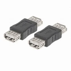 CONNETTORE DATI ADATTATORE USB FEMMINA-FEMMINA ACCOPPIATORE CAVO GIUNZIONE C-062