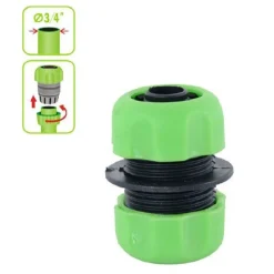 CONNETTORE GIUNZIONE TUBI DA 3/4″ INNESTO RIPARATORE IN PLASTICA GIARDINO 92172