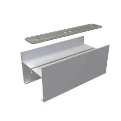 CONNETTORE LINEARE PROLUNGA PER LAMPADARIO PLAFONIERA LL57-120C-3C IN ALLUMINIO LL57-D