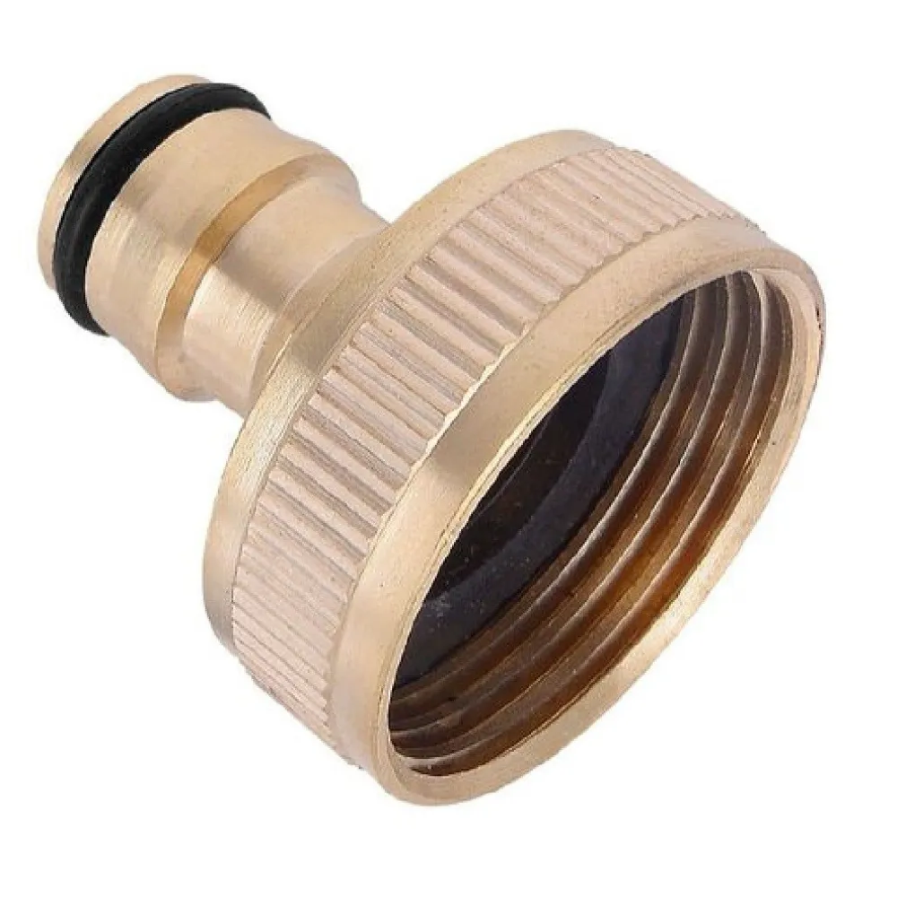 CONNETTORE PER TUBO ATTACCO RAPIDO UNIVERSALE DA 1" ADATTATORE DA GIARDINO 57054