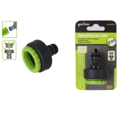 CONNETTORE RAPIDO UNIVERSALE CON FILETTO FEMMINA DA 1/2" E 3/4" PER TUBO 94763