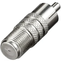 CONNETTORE RCA MASCHIO / SATELLITARE FEMMINA ADATTATORE TELEVISORE MAXTECH C-009