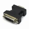 CONNETTORE VIDEO ADATTATORE VGA MASCHIO A DVI FEMMINA TV CAVO CONVERTITORE C-056