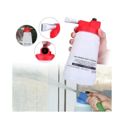 CONTENITORE DETERGENTE PULIZIA VETRI AUTO POMPA PULISCI FINESTRE FULLER CRYSTAL