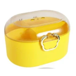 CONTENITORE ORGANIZZATORE PER CASSETTI ARREDAMENTO COLORE GIALLO DIM. 27X24X18 CM