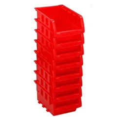 CONTENITORE PORTAUTENSILI CON GUIDA DA PARETE 8 SCOMPARTI ORGANIZER ATTREZZI