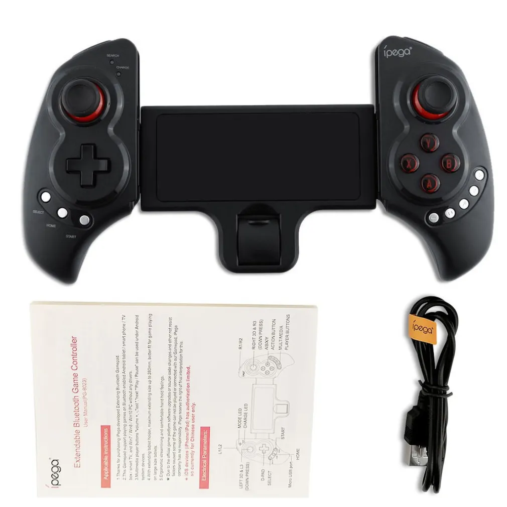 CONTROLLER GAMEPAD JOYSTICK PER CELLULARE SMARTPHONE ANDROID E IOS TELESCOPICO