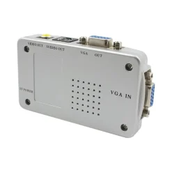 CONVERTITORE ADATTATORE VIDEO DA VGA FEMMINA A RCA S-VIDEO VGA FEMMINA QY-V01