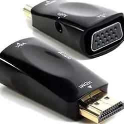 CONVERTITORE ADATTATORE VIDEO HDMI A USCITA VGA INTERFACCIA CAVO AUDIO Q-T122