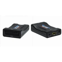 CONVERTITORE AUDIO VIDEO ANALOGICO SCART A DIGITALE HDMI FULL HD 1080P MAXTECH CSCART-HD