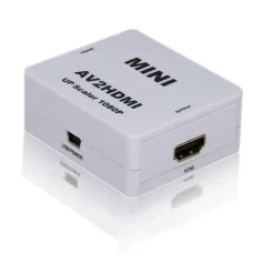 CONVERTITORE DA RCA AV A HDMI 1080P ADATTATORE USB AV2HDMI CONVERTER MAXTECH CRCA-HDMI