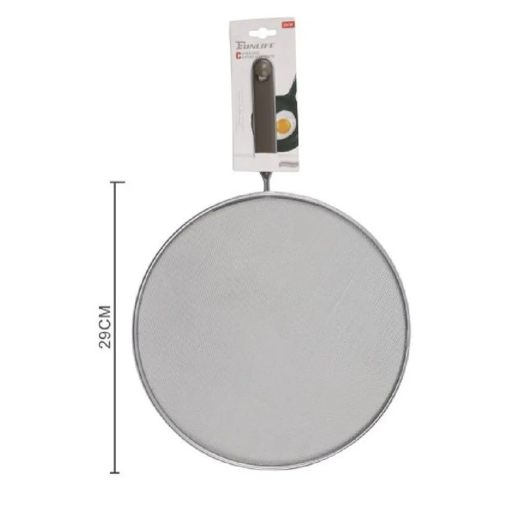 COPERCHIO PARASCHIZZI PARASPRUZZI CUCINA PER PADELLA PENTOLA MANICO 29 CM 50759