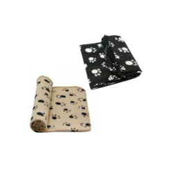 COPERTA IN PILE PER ANIMALI DOMESTICI 80X120CM COPEERTINA CANE CALDO INVEERNO