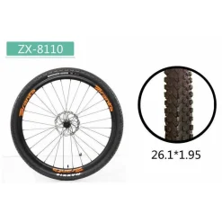 COPERTONE RUOTA PNEUMATICO GOMME PER BICI BICICLETTA MTB BIKE 26.1×1.95 ZX-8110