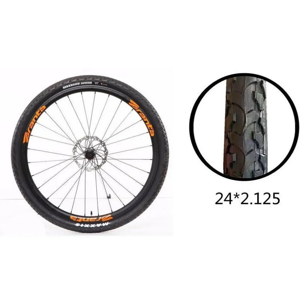 COPERTONE RUOTA PNEUMATICO GOMME PER BICI BICICLETTA MTB BIKE 24 × 2.125 ZX-8106
