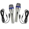 COPPIA 2 MICROFONI DINAMICI PROFESSIONALI FY-48K MEETING CONFERENZE KARAOKE CW505