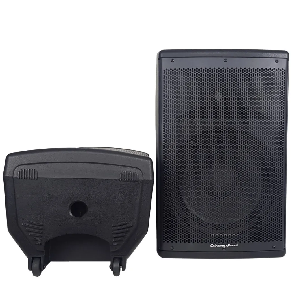 COPPIA CASSE AUDIO ACUSTICHE 3600 W EXTREME SOUND WOOFER 12" BLUETOOTH USB DJN-12