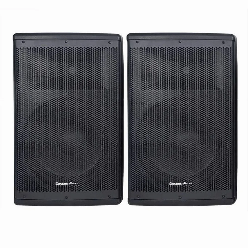 COPPIA CASSE AUDIO ACUSTICHE 4000W EXTREME SOUND WOOFER 15" BLUETOOTH USB DJN-15
