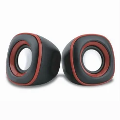 COPPIA CASSE SPEAKER WIRED 10W ALTOPARLANTI MAXTECH CA-SS006 PC ATTACCO USB AUX