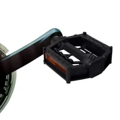 COPPIA DI PEDALI BICICLETTA CON RIFLETTORI LATERALI ATTACCO UNIVERSALE XC-2511