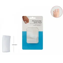 COPPIA FASCIA ANATOMICA PROTEZIONE DITA PIEDE SILICONE CURA DEI PIEDI 66776