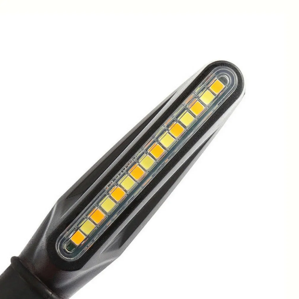 COPPIA LED COB 12V MOTO FRECCE INDICATORE SEGNALE FRECCIA LUCE SEQUENZIALE HD810