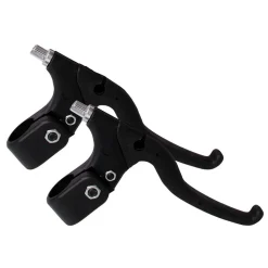 COPPIA LEVE FRENI IN RESINA COMPOSTA PER BICICLETTA ATTACCO UNIVERSALE XC-1642