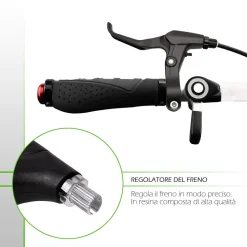COPPIA LEVE FRENI IN RESINA COMPOSTA PER BICICLETTA ATTACCO UNIVERSALE XC-1642