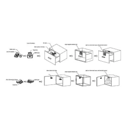 COPPIA LUCI CON 6 LED SENSORE MAGNETICO ARMADIO CASSETTO MOBILE PORTA 6000K