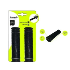 COPPIA MANOPOLE MANUBRIO STERZO BICI BICICLETTA UNIVERSALE ANTISCIVOLO XC-2602
