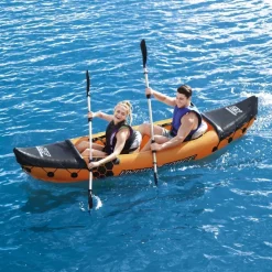 COPPIA REMI PAGAIA ASTA IN ALLUMINIO RACCORDI PALE PER GOMMONE DA 145/218 CM 62064