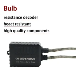 COPPIA RESISTENZE CAMBUS H11 FARI DECODER LED ERRORE CENTRALINA ANTISFARFALLIO