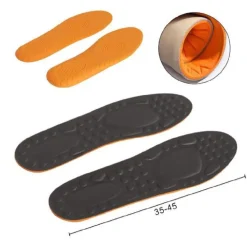 COPPIA SOLETTA SOLETTE SCARPE ANTIBATTERICHE PLANTARI PROTEZIONE TG. 35-45 55745