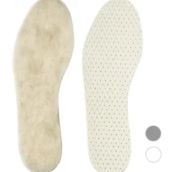 COPPIA SOLETTE SOTTOPIEDE LANA TAGLIA 32-45 SCARPE ANTIBATTERICO SCALDAPIEDI