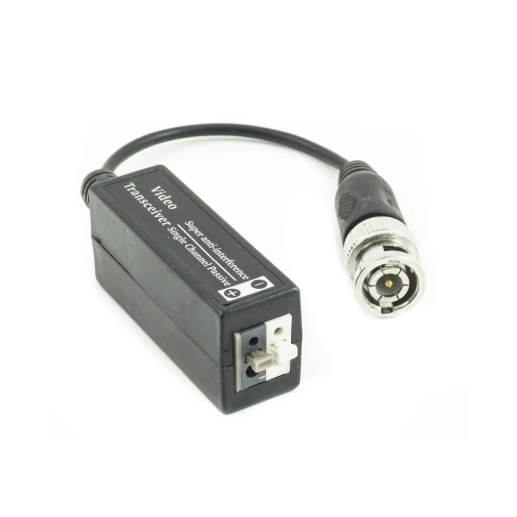 COPPIA TRASMETTITORI VIDEO BALUN PASSIVI AHD HDCVI HDTVI CCTV BNC UTP CAT5 1080P