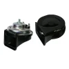 COPPIA TROMBE ACUSTICHE CLACSON 12V 5A PER AUTO MOTO UNIVERSALI ELETTROMAGNETICO