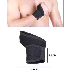 COPPIA TUTORE POLSO POLSIERA FASCIA ORTOPEDICA PER DISTORSIONE MANO TENDINITE