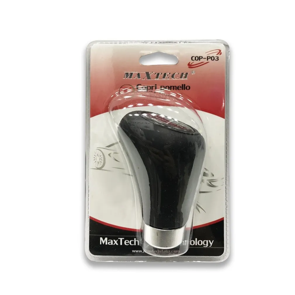COPRI CAMBIO POMELLO UNIVERSALE MARCE AUTO CAMION FURGONE PROTEZIONE MAXTECH COP-P03