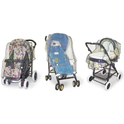 COPRI PASSEGGINO PARAPIOGGIA PER PIOGGIA UNIVERSALE PVC TRASPARENTE RESISTENTE