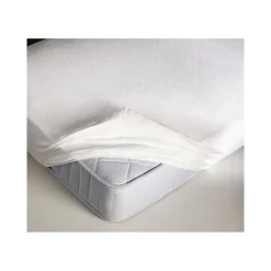 COPRIMATERASSO LISCIO SALVAMATERASSO SPUGNA CON ANGOLI ELASTICIZZATI 135X200CM
