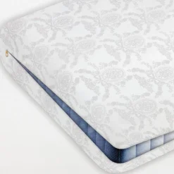 COPRIMATERASSO MATRIMONIALE SANITARIO CON CERNIERA DAMASCATO FODERA MATERASSO