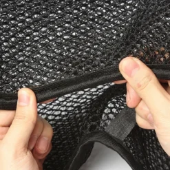 COPRISELLA MOTO SCOOTER COPRI SELLA A RETE TRASPIRANTE ELASTICO MISURE M