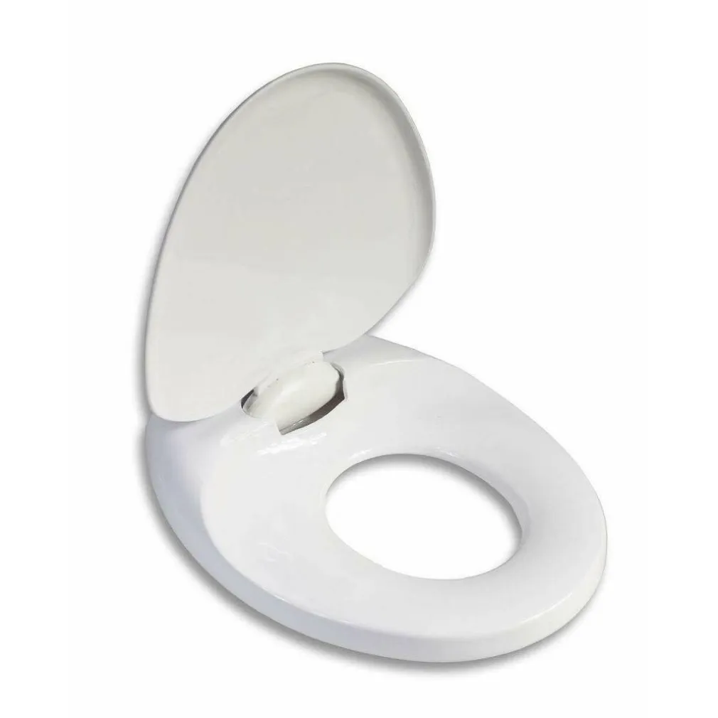 COPRIWATER BIANCO ADATTATORE RIDUTTORE BAMBINI TAVOLETTA WC CHIUSURA AMMORTIZZATA