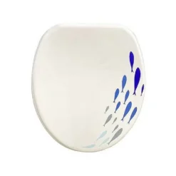 COPRIWATER COPRI WATER SEDILE WC BAGNO UNIVERSALE CERNIERE CON PESCIOLINI 59125