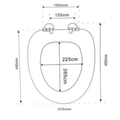COPRIWATER COPRI WATER SEDILE WC BAGNO UNIVERSALE CERNIERE ACCIAIO PESCI MAR