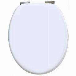 COPRIWATER COPRIVASO WC IN MDF UNIVERSALE BIANCO 45X49CM CERNIERE ACCIAIO 69008